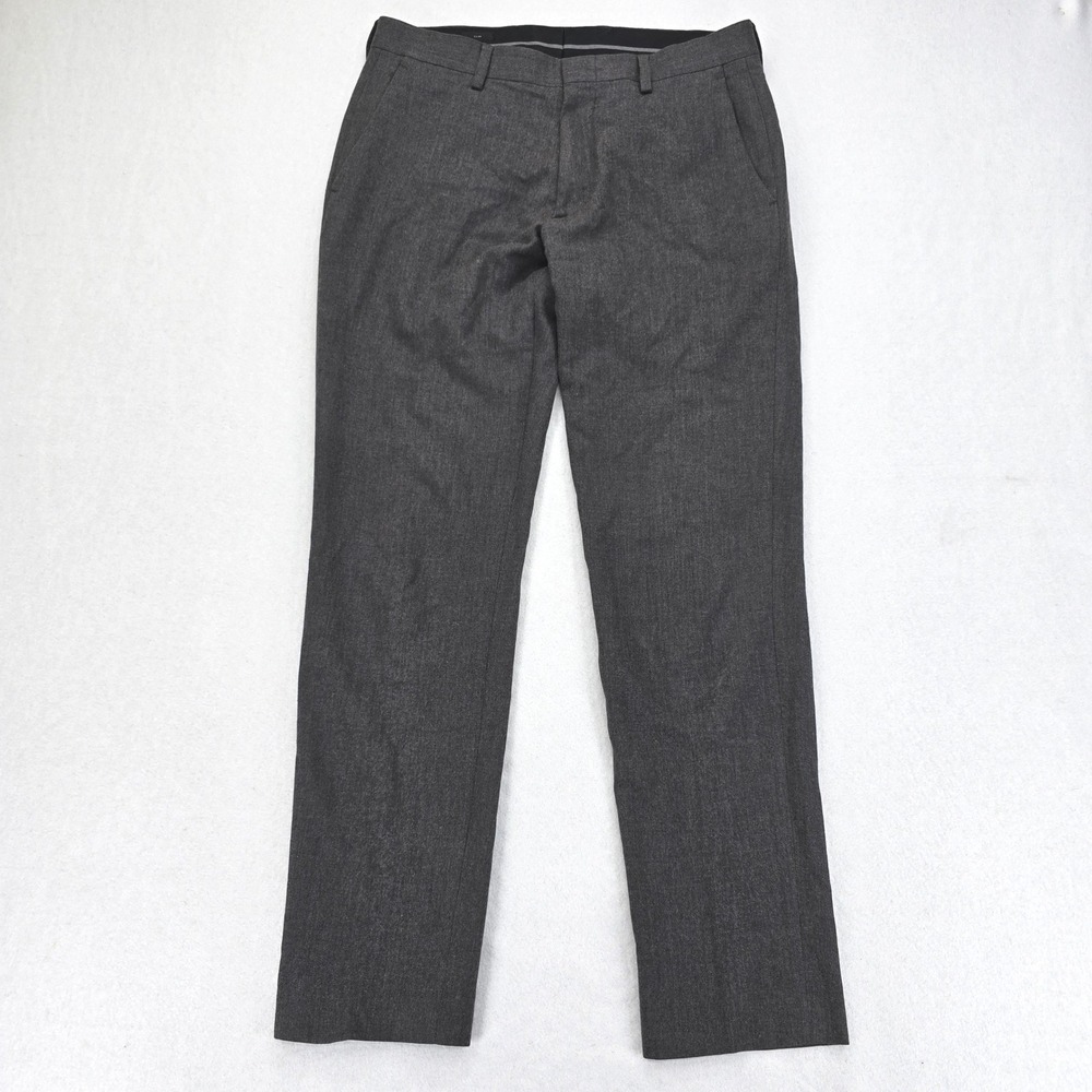 J.Crew Ludlow Suit Mens 36R Gray Slim Moon Cloth Blazer Pants Unlined 2 Button - Picture 4 of 16